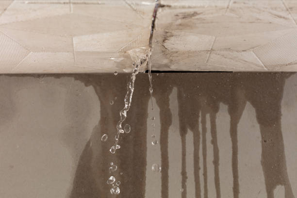 Professional Water Damage Restoration technician working in Belle Plaine, IA